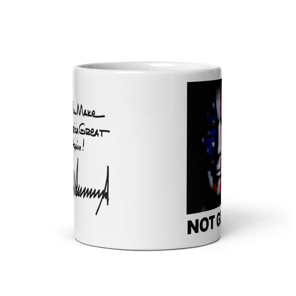 マグカップ [MAGA Handwriting][Flag on Face][Not Guilty] - 画像 (2)