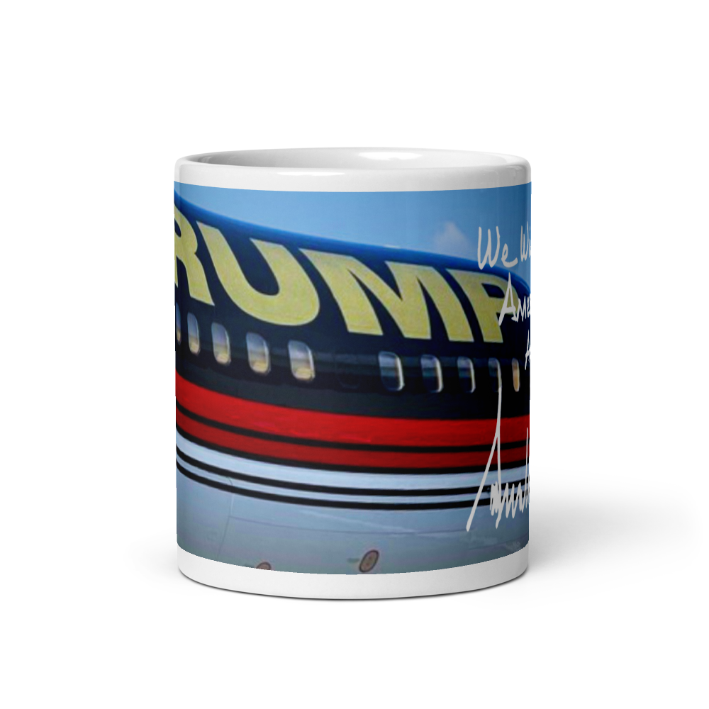 マグカップ [MAGA Handwriting][TRUMP FORCE ONE][03] - 画像 (2)
