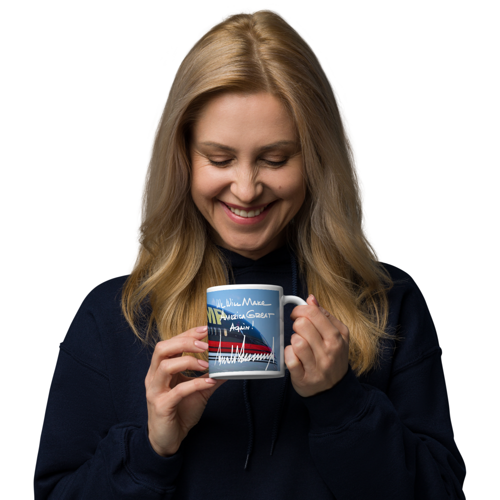 マグカップ [MAGA Handwriting][TRUMP FORCE ONE][03] - 画像 (4)
