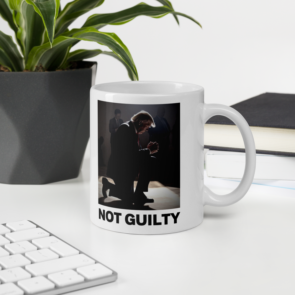 マグカップ [MAGA Handwriting][Pray][Not Guilty]