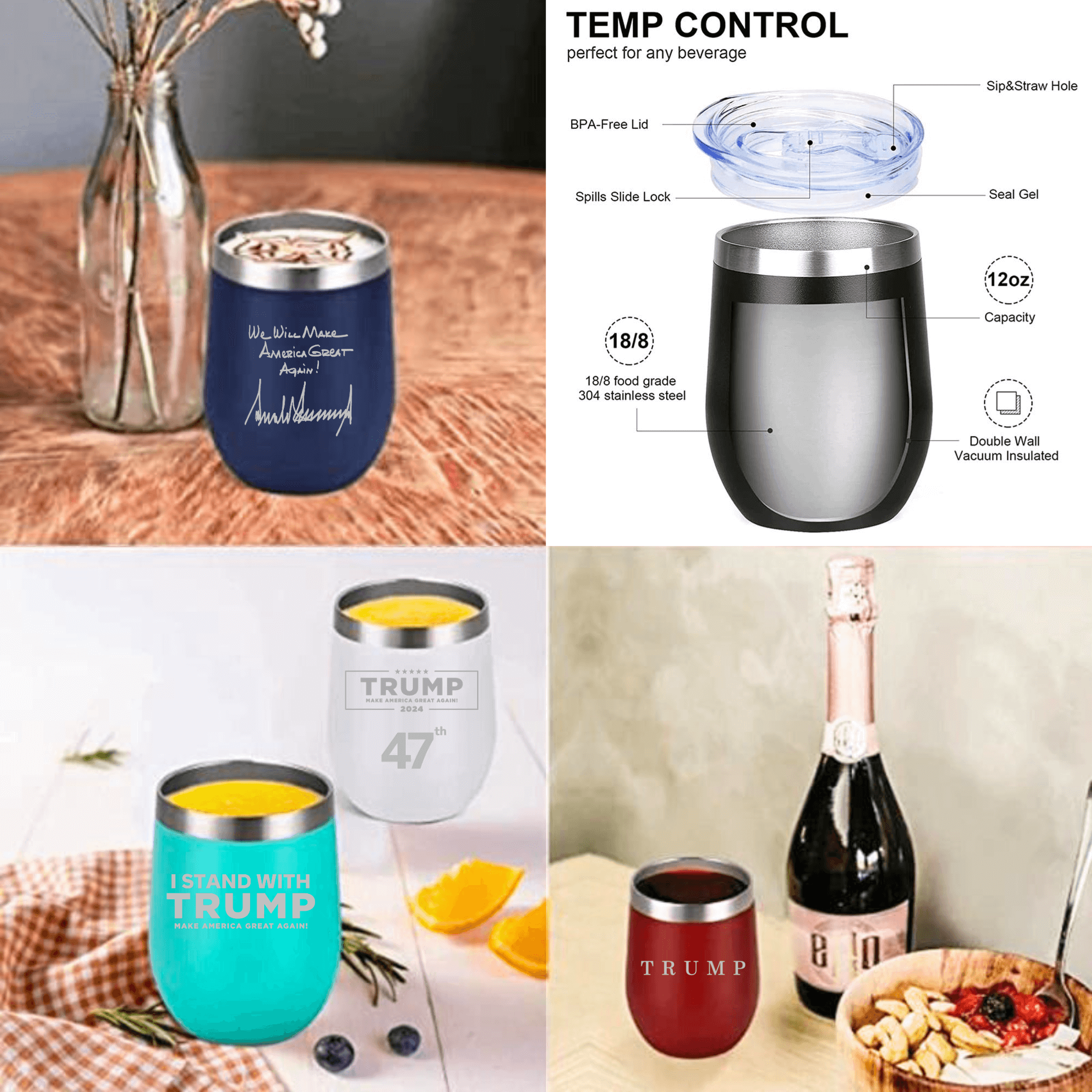 ステンレス保温タンブラー [I STAND WITH](全13色)(容量3種類) - 画像 (17)