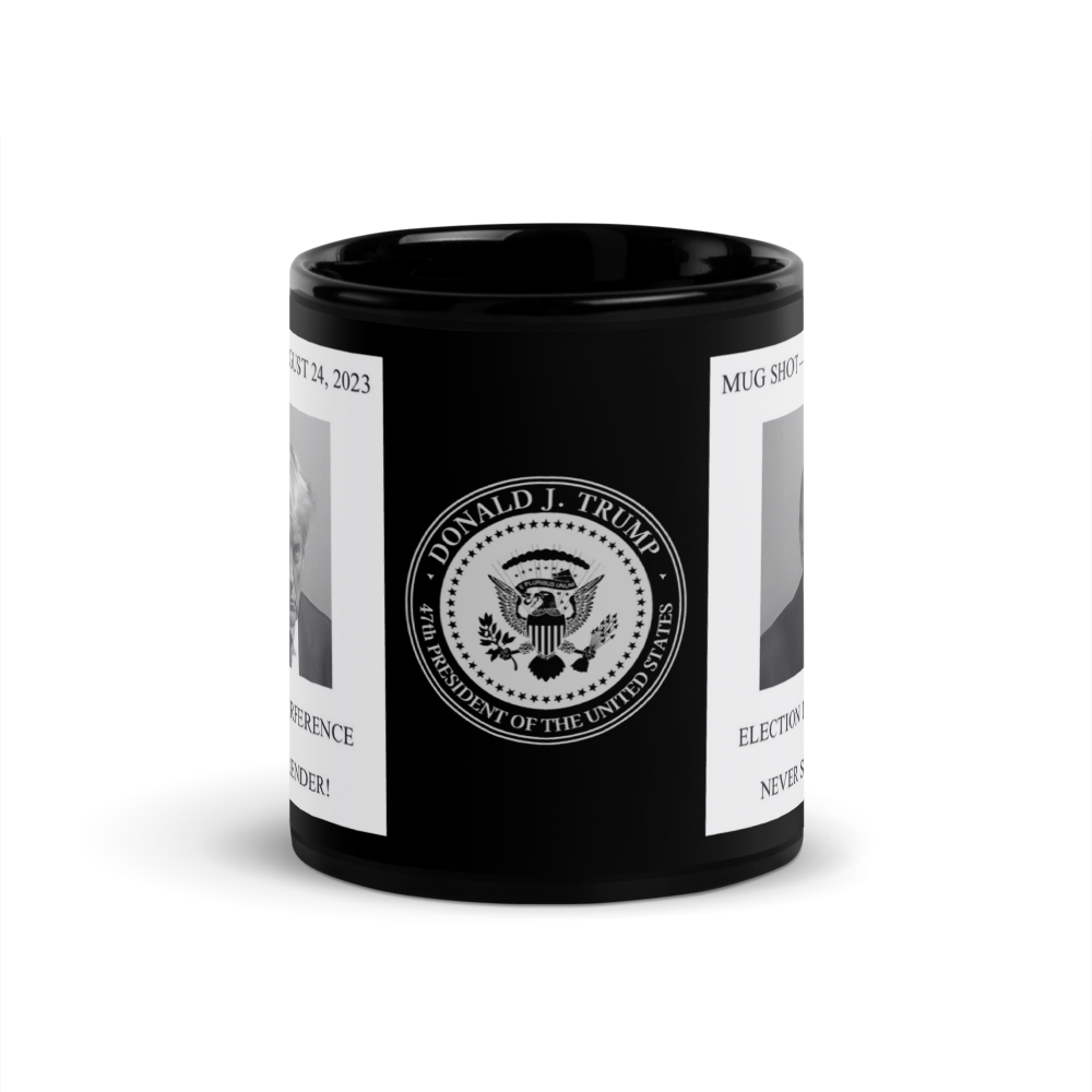 マグカップ [大統領マグショット][黒]MGSMG-001 - 画像 (2)
