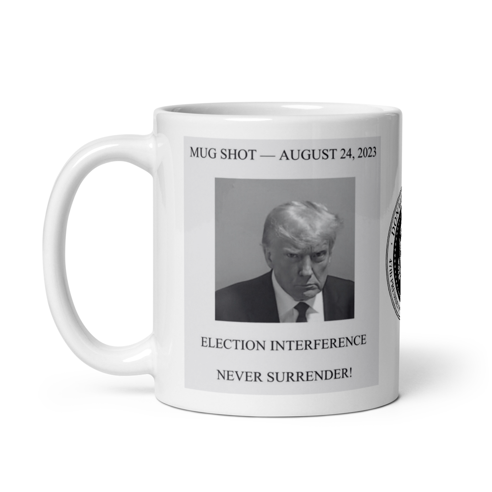 マグカップ [大統領マグショット][白]MGSMG-002