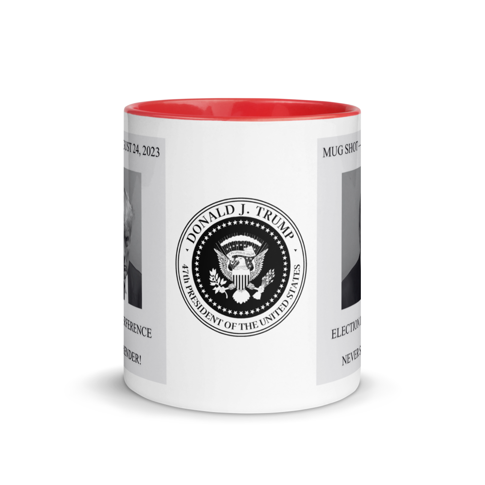 マグカップ [大統領マグショット][白＆赤]MGSMG-006 - 画像 (2)