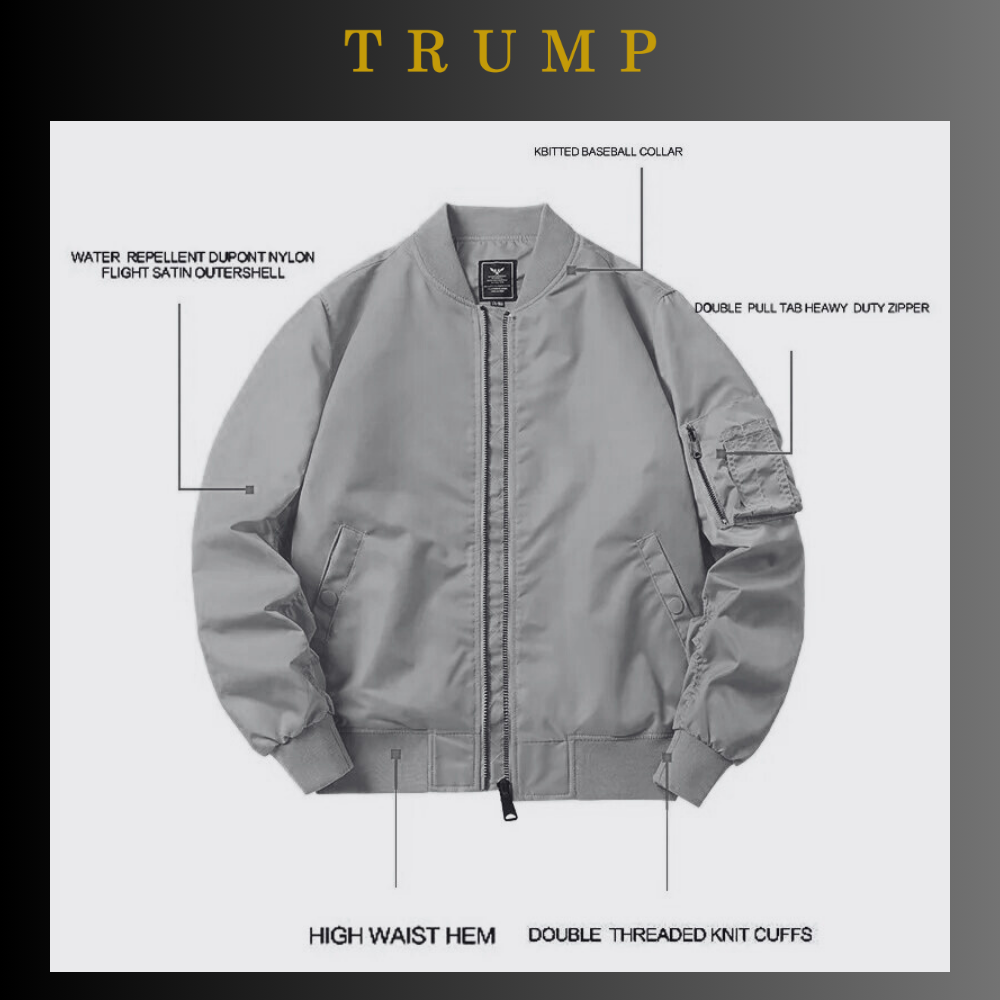 TRUMPロゴボンバージャケットBJ-02[全5色] - 画像 (6)