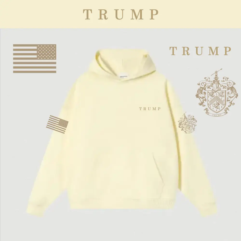フーデッドパーカー [TRUMPエンブレム]STHD-01[ベージュ]