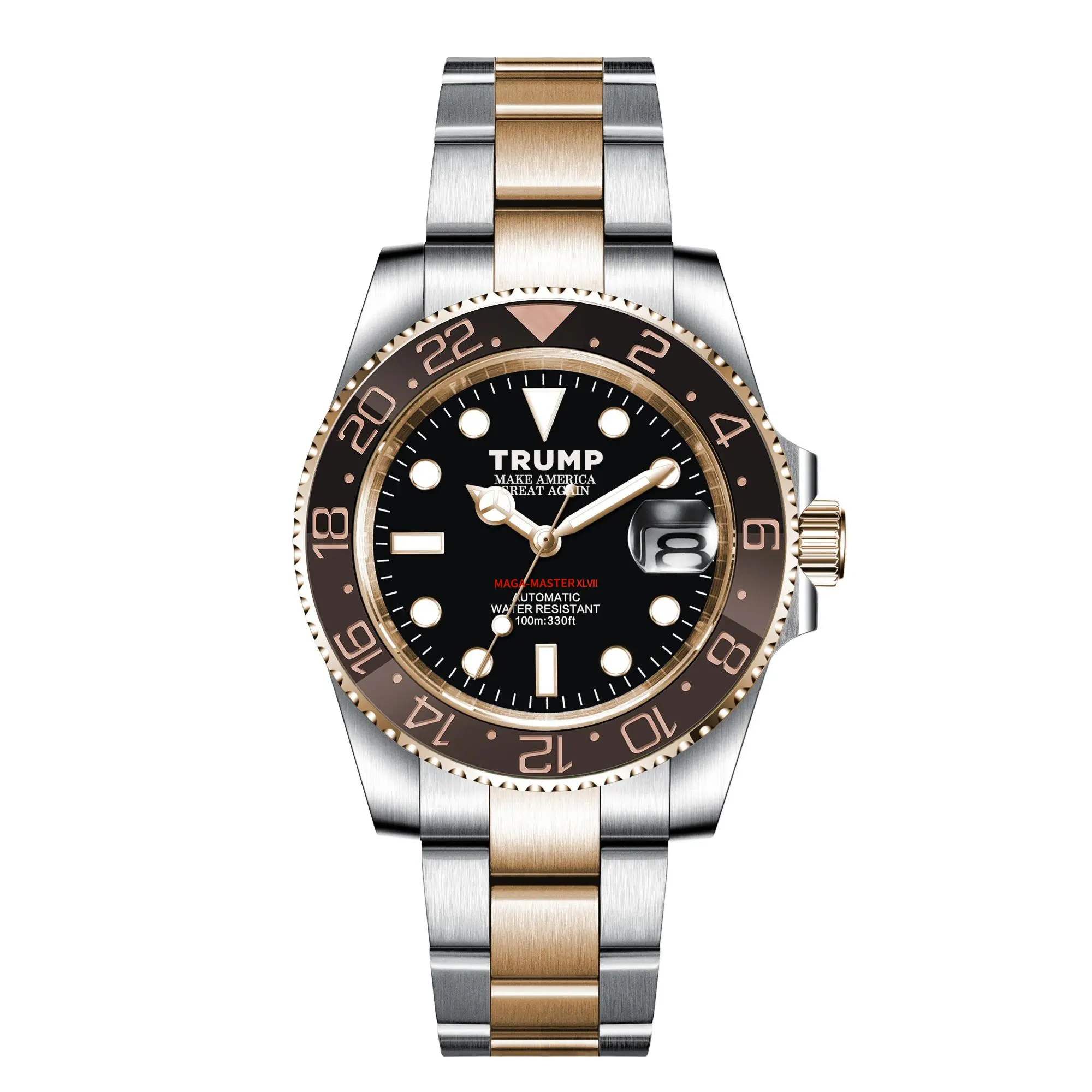 オリジナルデザイン腕時計 [MAGA-MASTER XLVII] コンビ(1)