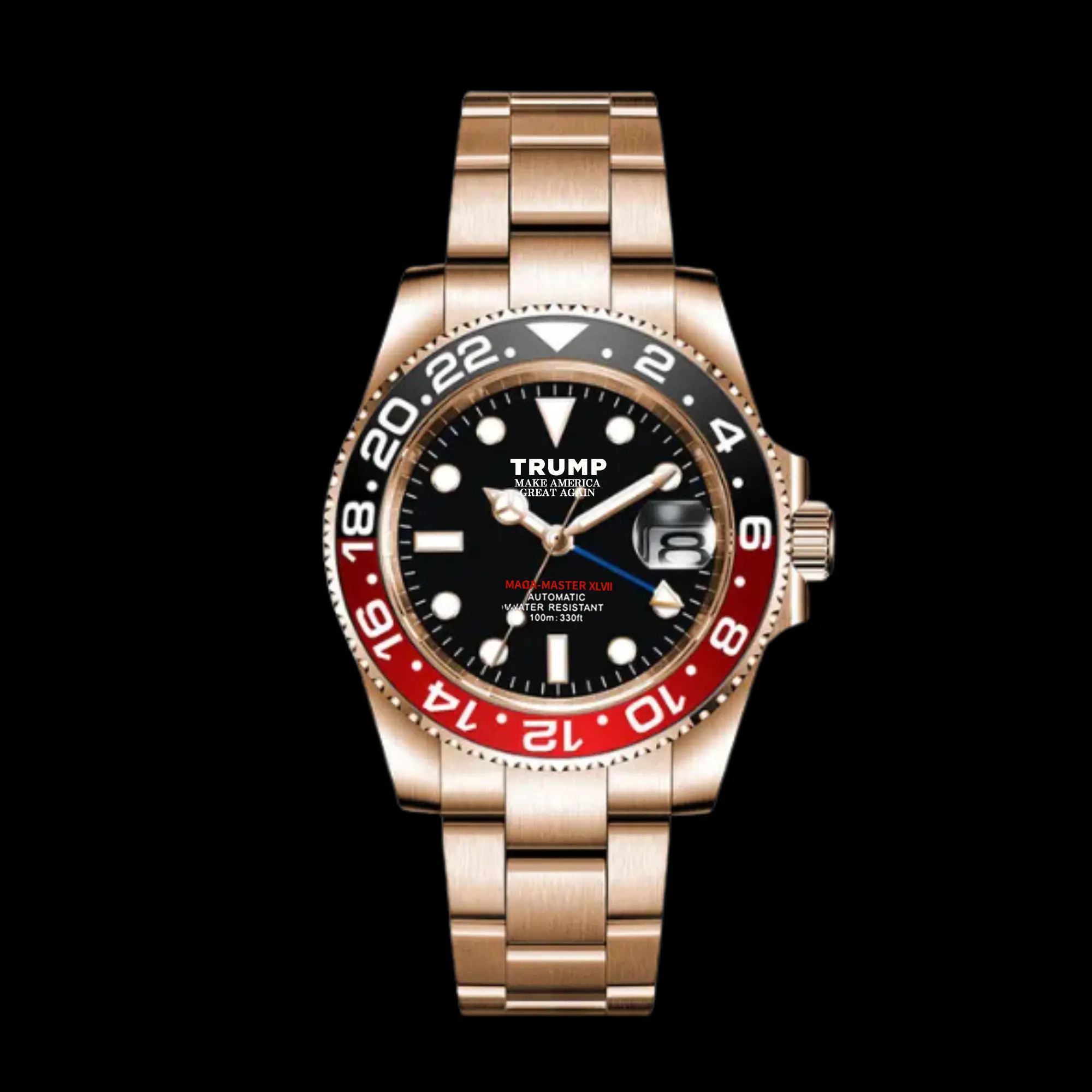オリジナルデザイン腕時計 [MAGA-MASTER XLVII] ローズゴールド(3)