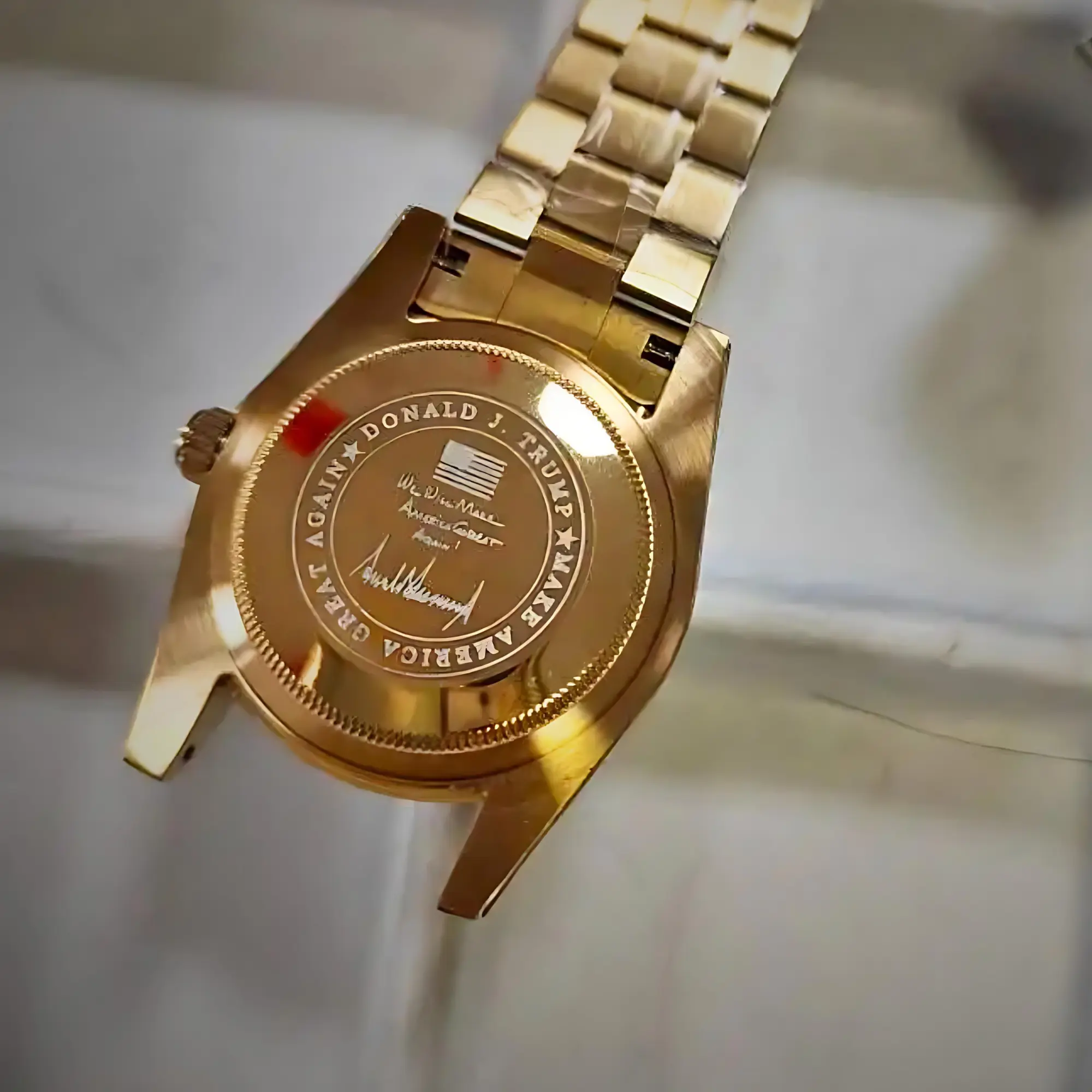 オリジナルデザイン腕時計 [MAGA-MASTER XLVII] ローズゴールド(2) - 画像 (6)