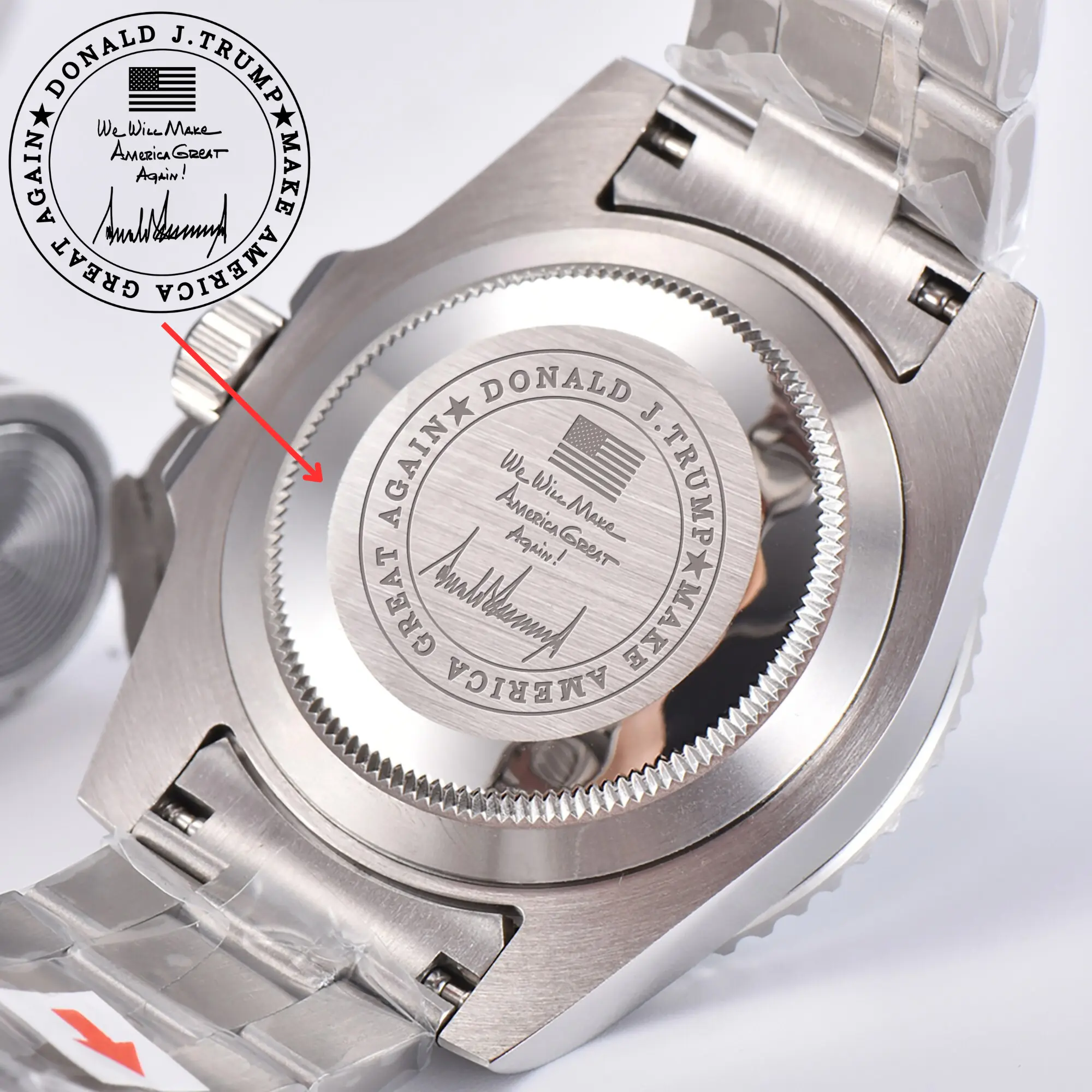 オリジナルデザイン腕時計 [MAGA-MASTER XLVII] ローズゴールド(2) - 画像 (4)