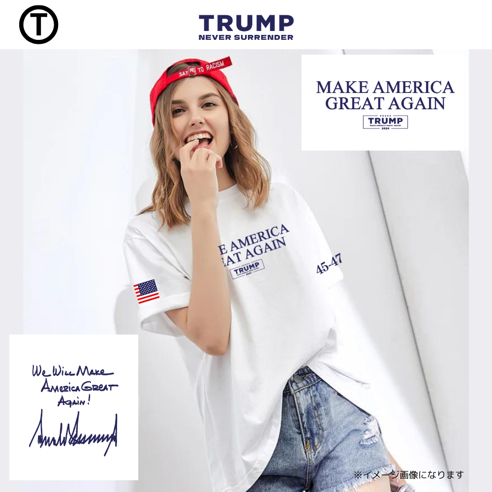 ロゴTシャツ [Never Surrender]NSBT-01[グレー/白] - 画像 (3)