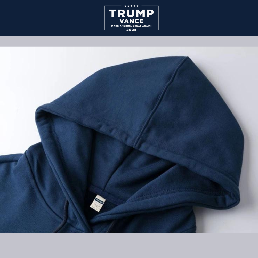 TRUMP VANCE ロゴフーデッドパーカー [レッド] - 画像 (3)