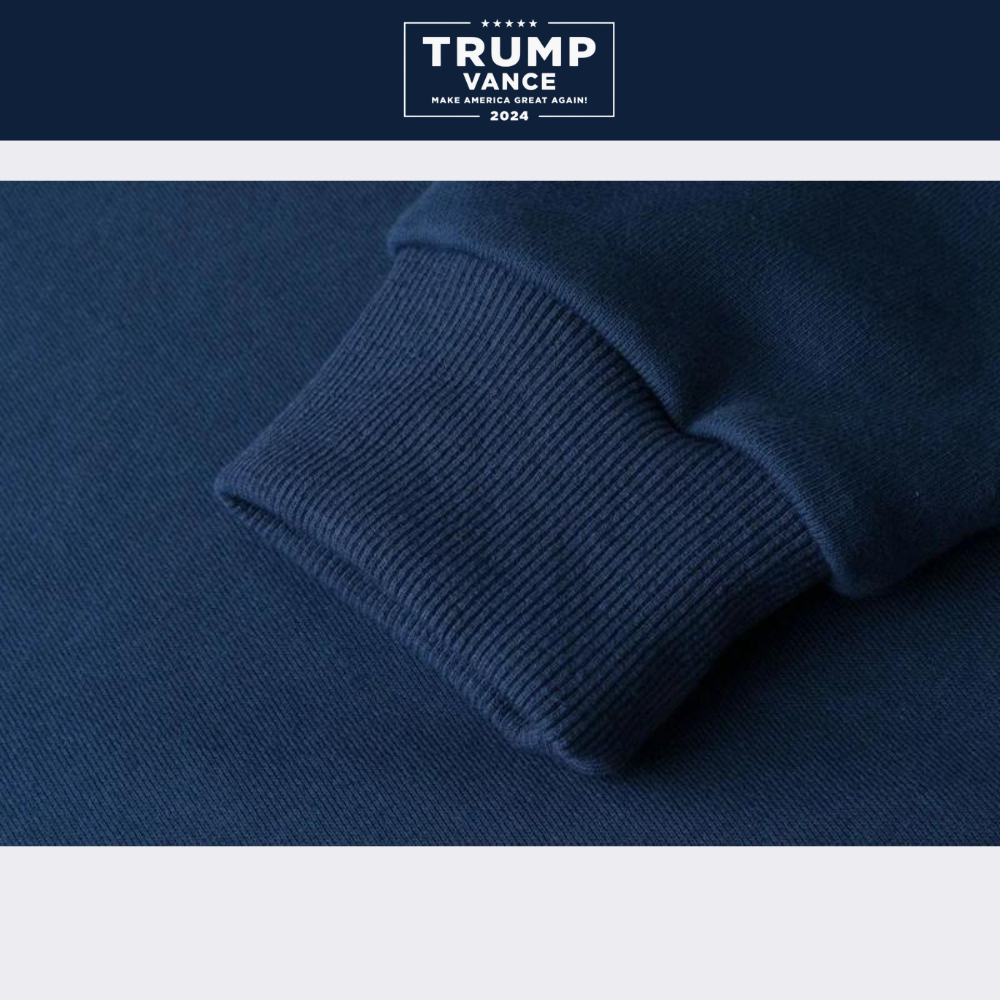 TRUMP VANCE ロゴフーデッドパーカー [レッド] - 画像 (5)