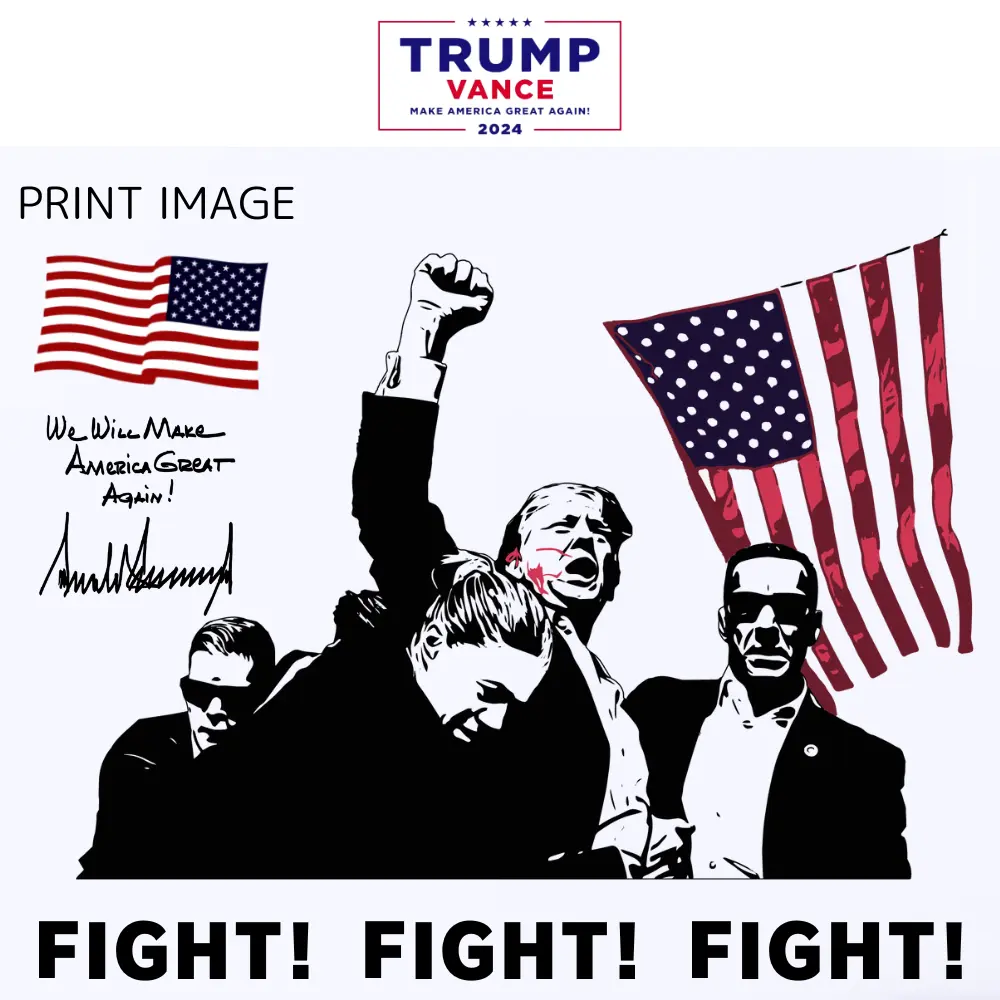 Fight! Fight! Fight! グラフィックTシャツ [FFFT-02][グレー] - 画像 (3)