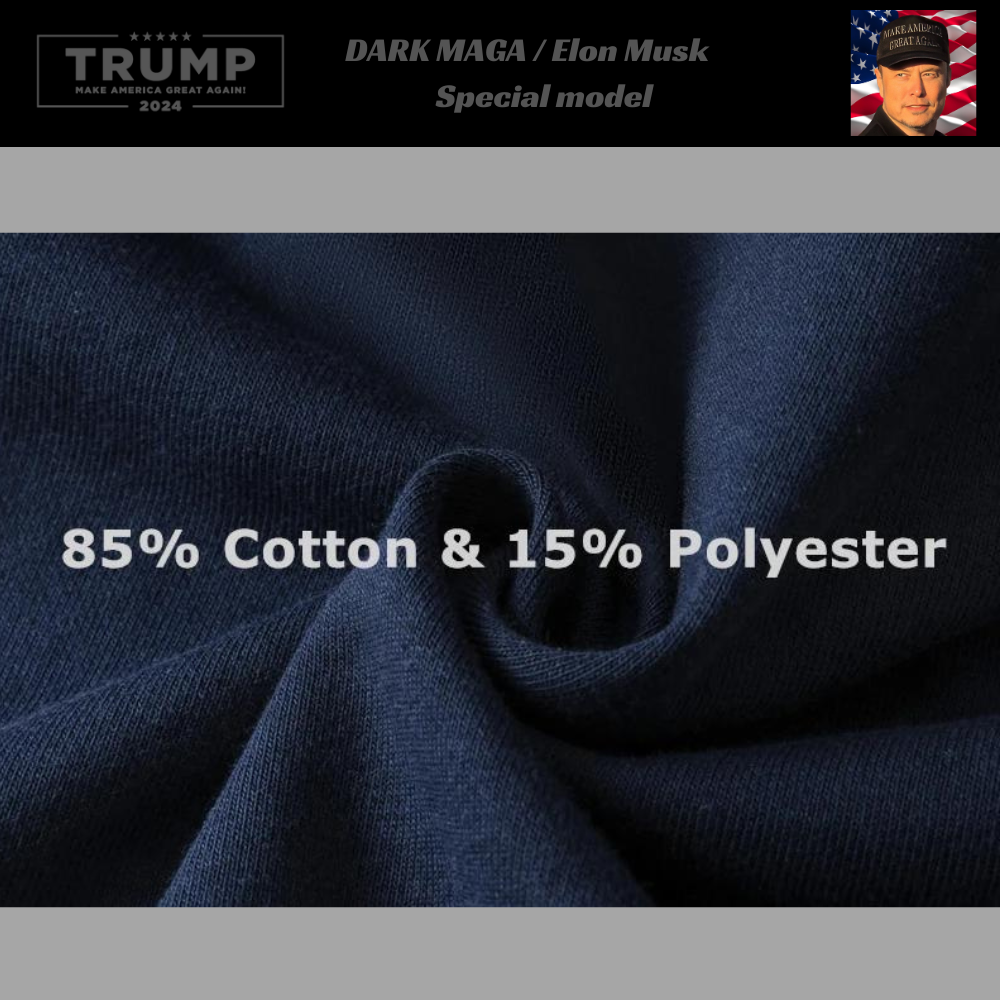 [Dark MAGA]ロゴジップアップパーカー [DMEH-01] - 画像 (3)