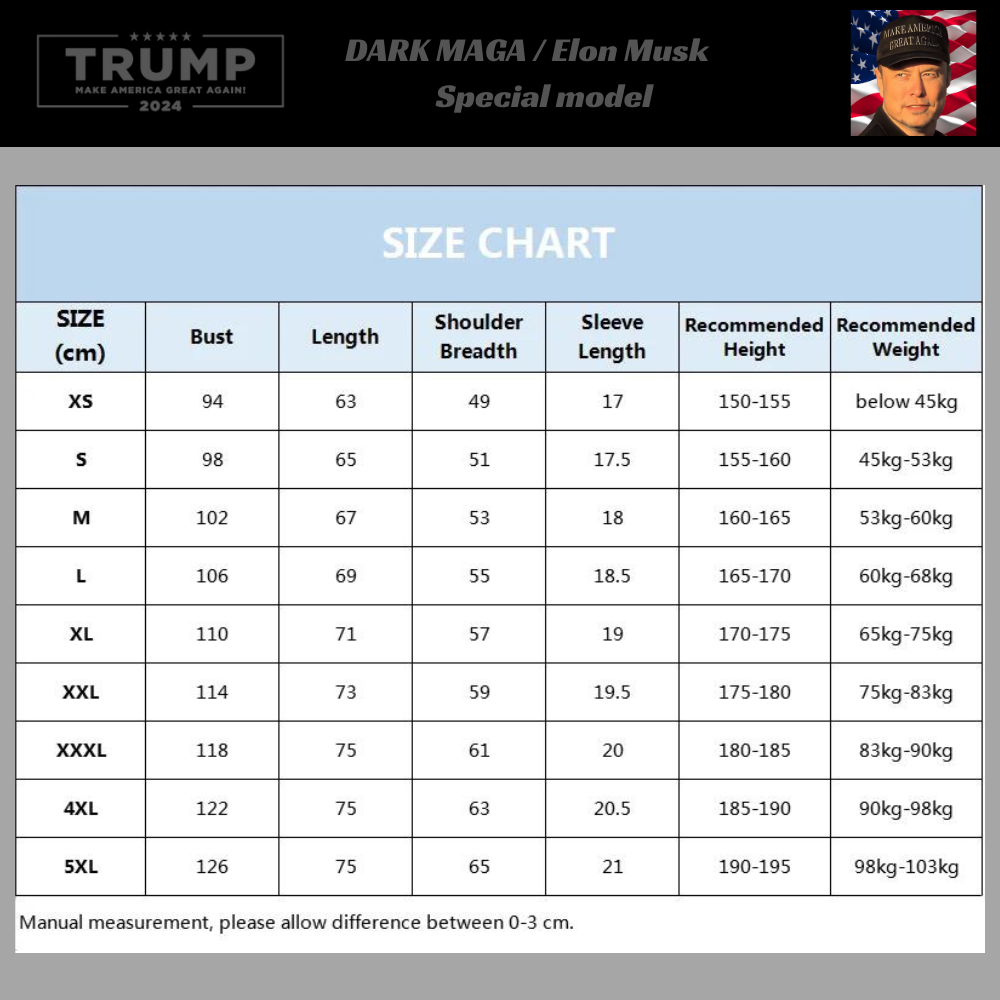 [Dark MAGA]ロゴTシャツ [DMET-01] - 画像 (3)