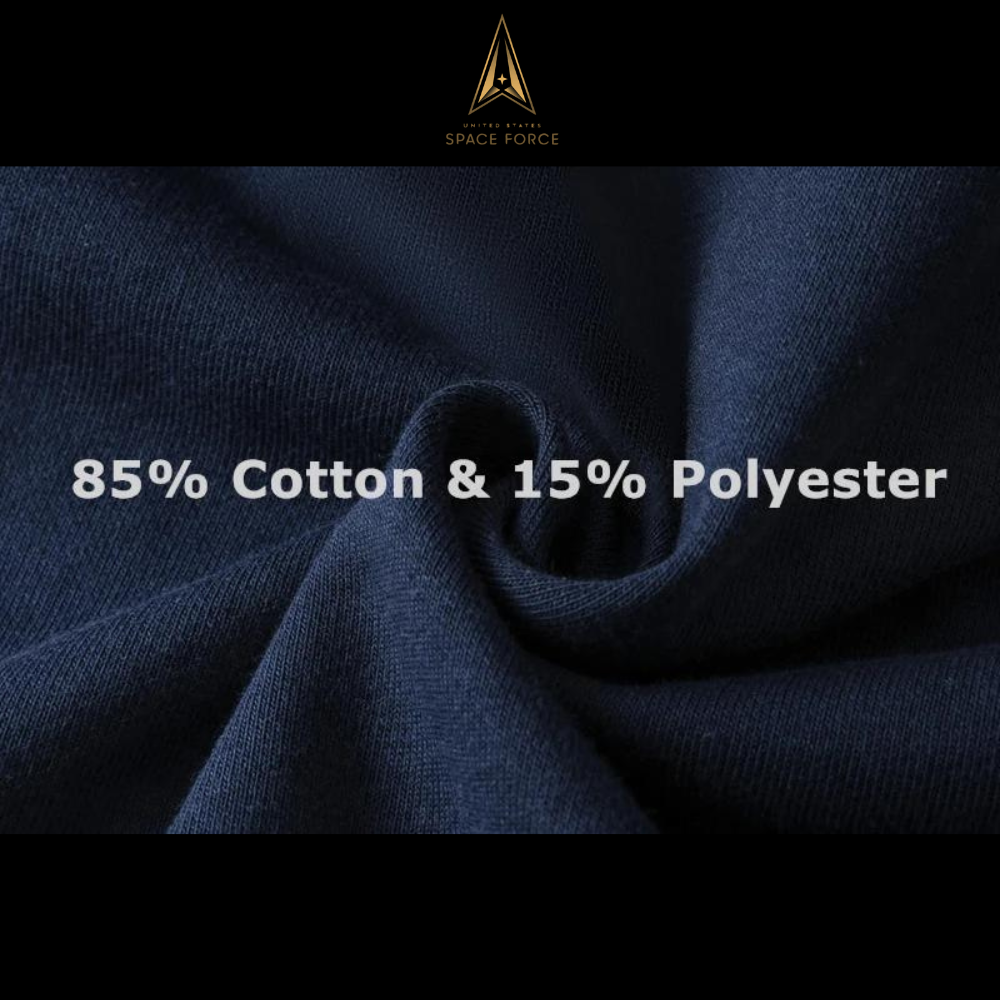 TRUMP宇宙軍仕様ロゴジップアップパーカー[SFZH-010][ブラック/ゴールド] - 画像 (2)