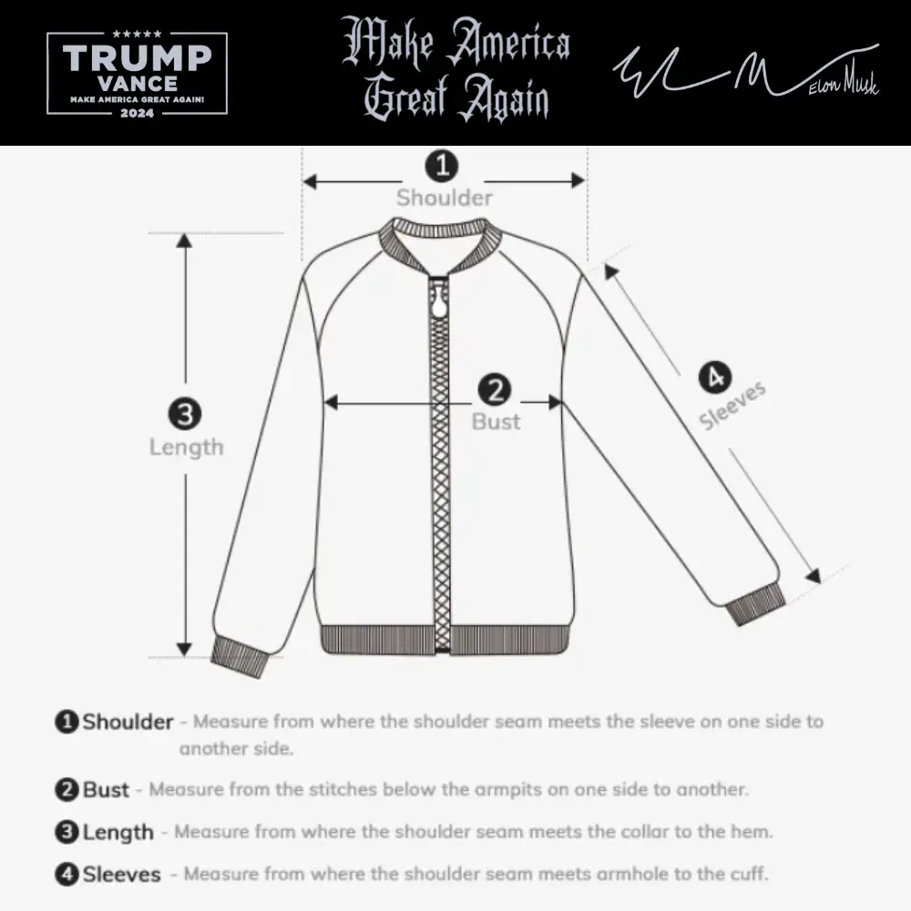 [Dark MAGA]ロゴジップアップパーカー [DMEH-02] - 画像 (4)