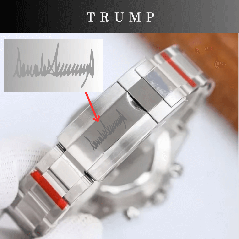[TRUMP 47]オリジナルデザイン腕時計 [MAGATONA][ブラックフェイス(1)] - 画像 (4)