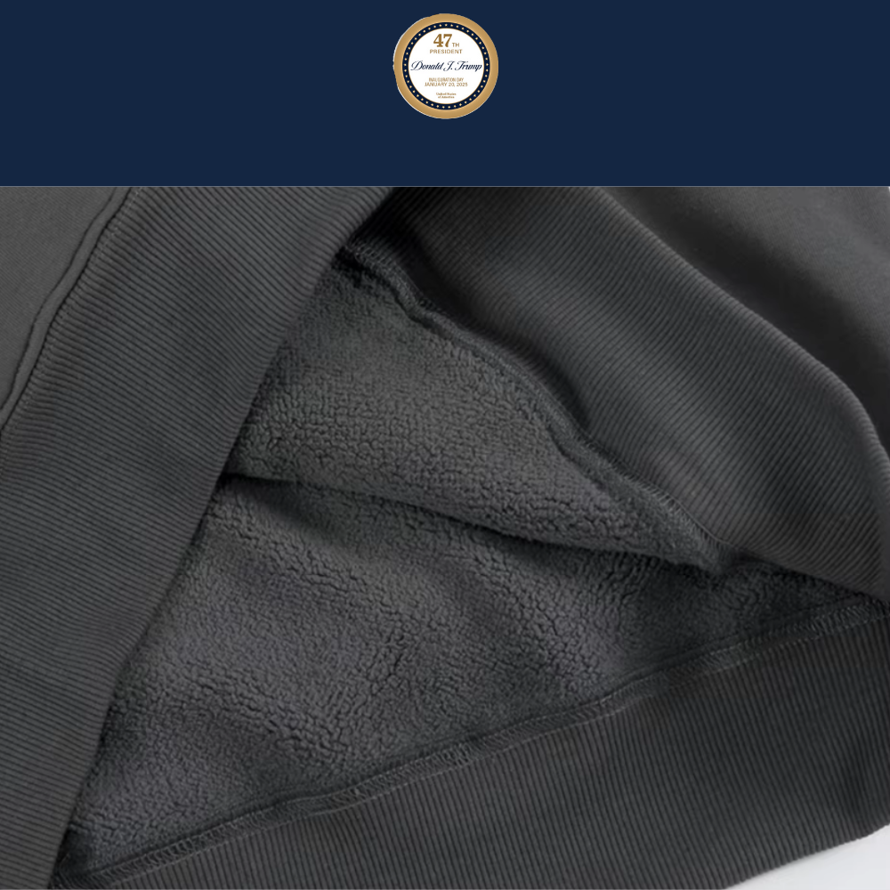 [TRUMP 47]ロゴ入りフーデッドパーカー[マルーン][NTHD-01] - 画像 (7)