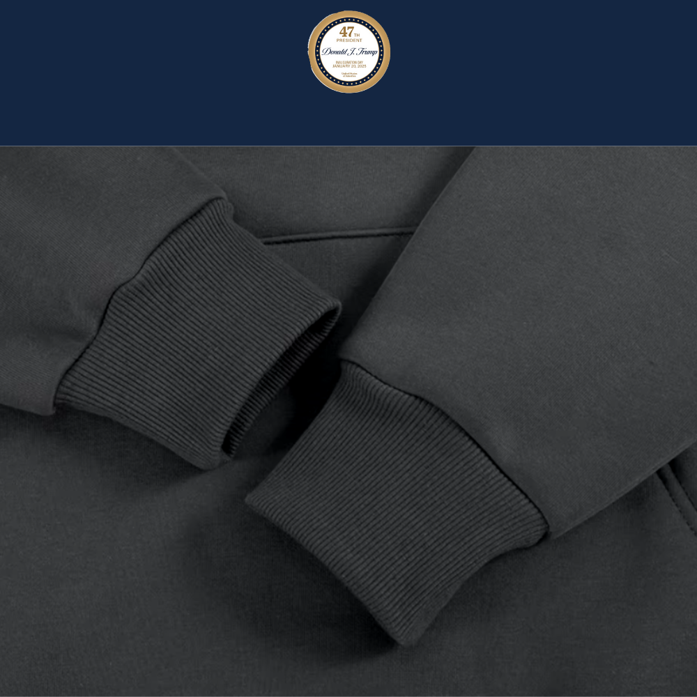 [TRUMP 47]ロゴ入りフーデッドパーカー[マルーン][NTHD-01] - 画像 (9)