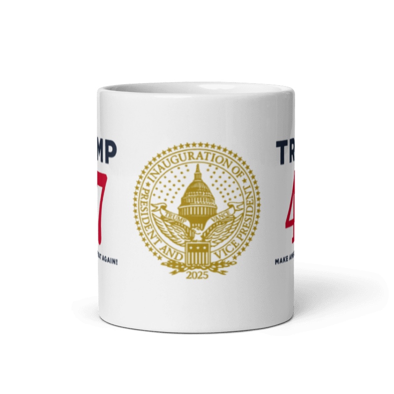 [TRUMP 47]マグカップ[第47代大統領][白/赤・青][NTMG-01] - 画像 (2)