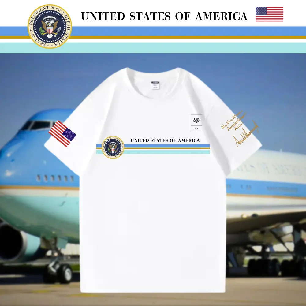 [Air Force One 2025]エアフォース・ワン2025Tシャツ[白][AFTE-01]