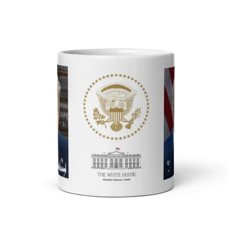 [AMERICA IS BACK]White House マグカップ[WHMG-01][白] - 画像 (2)