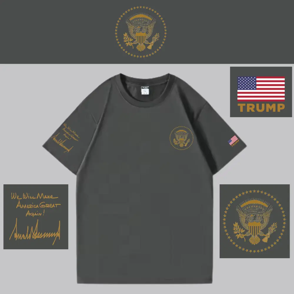 [AMERICA IS BACK]White House ロゴTシャツ[WHTE-02][グレー]