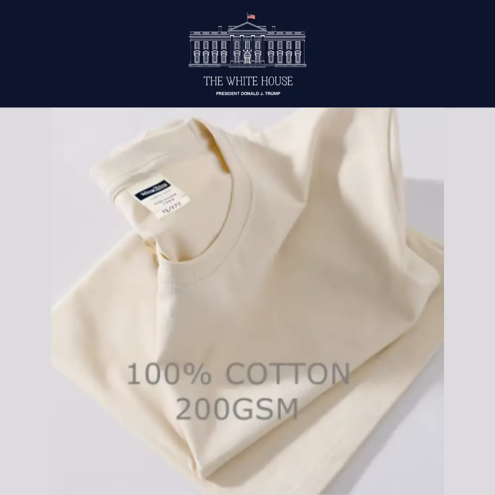 [AMERICA IS BACK]White House ロゴTシャツ[WHTE-04][黒] - 画像 (3)