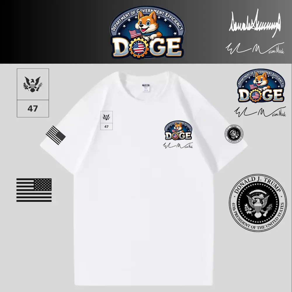 [DOGE]ドージロゴTシャツ[白][DGTE-01]