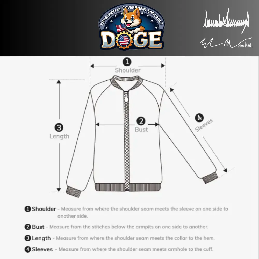 [DOGE]ドージロゴジップアップパーカー[黒][DGZH-01] - 画像 (5)