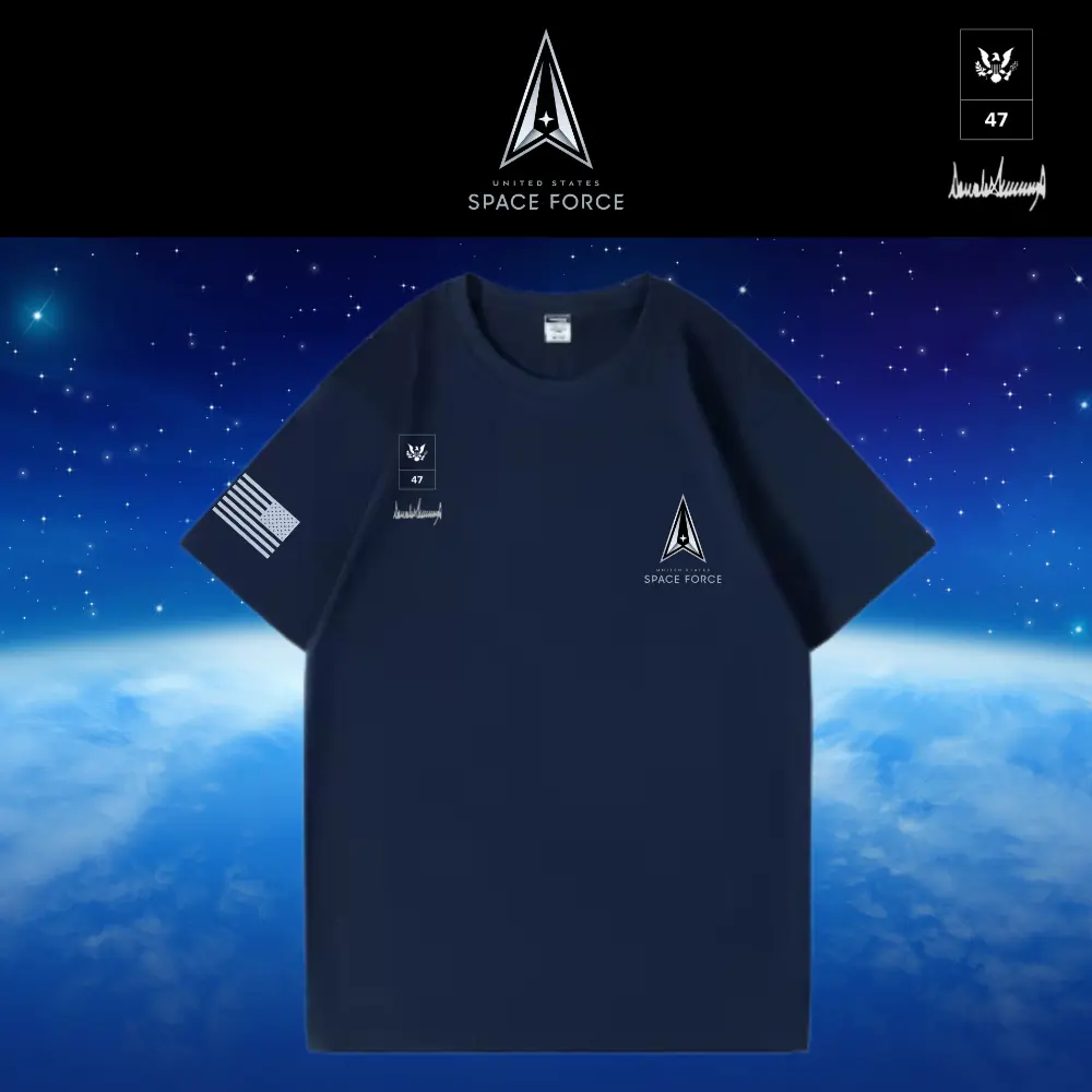 [SPACE FORCE]ロゴTシャツ[ネイビー][SFTE-011]
