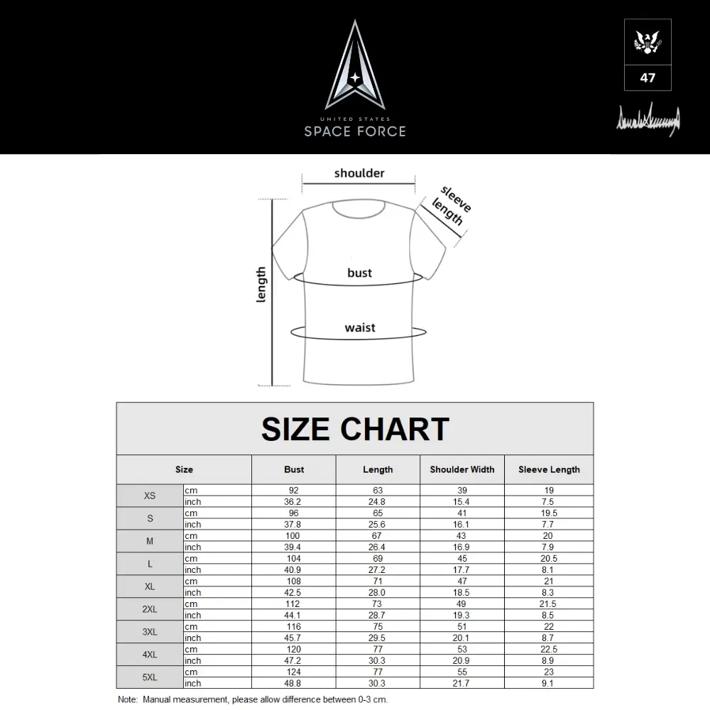 [SPACE FORCE]ロゴTシャツ[黒][SFTE-011] - 画像 (4)