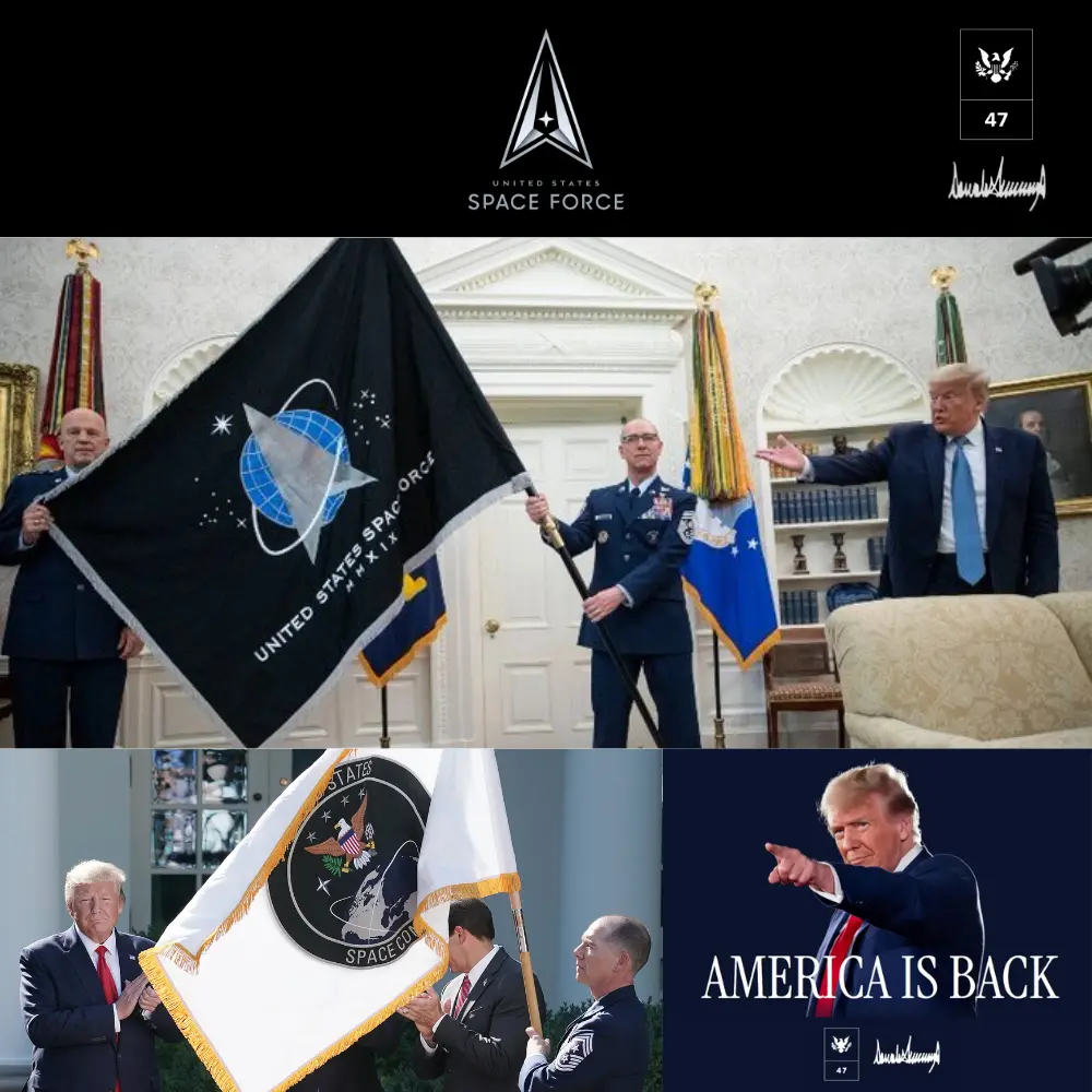 [SPACE FORCE]ロゴTシャツ[黒][SFTE-011] - 画像 (3)