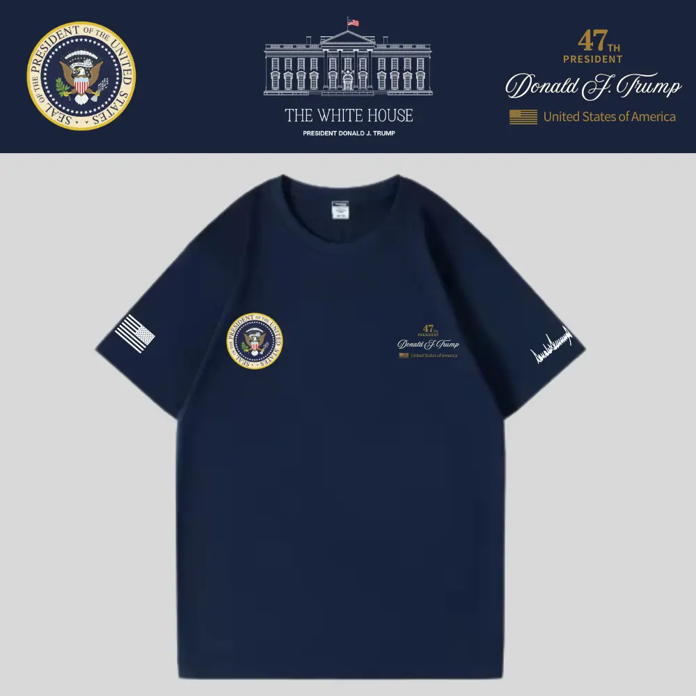 [New White House]ホワイトハウスロゴTシャツ[ネイビー][WHTE-01]