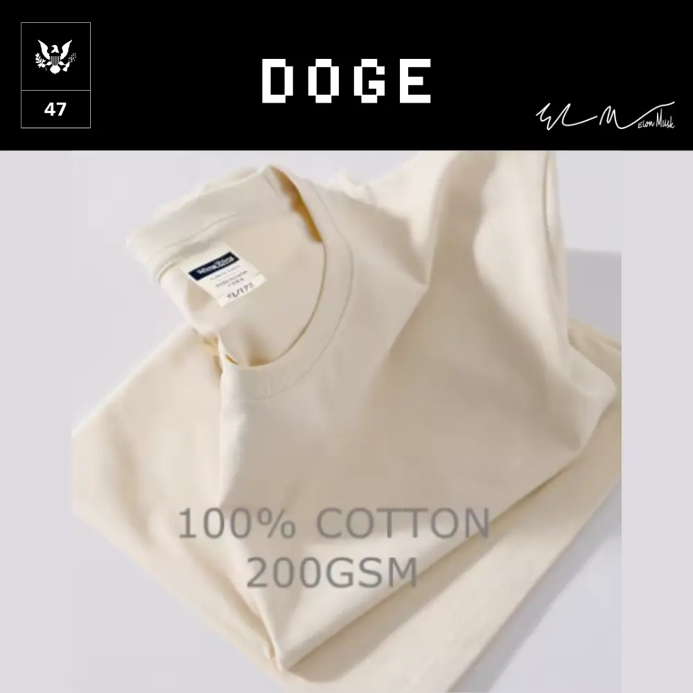 [DOGE]ドージロゴTシャツ[ネイビー][DGTE-02] - 画像 (3)