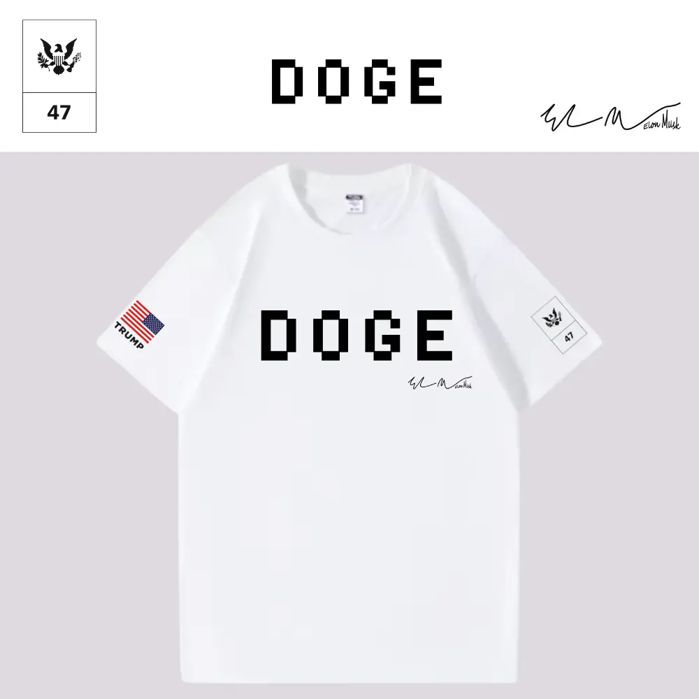 [DOGE]ドージロゴTシャツ[白][DGTE-02]