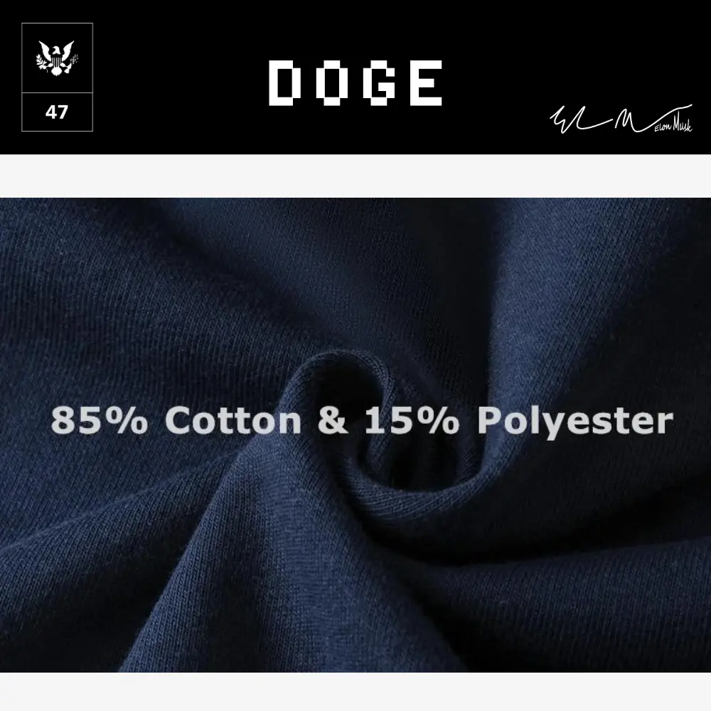 [DOGE]ドージロゴジップアップパーカー[アイスブルー][DGZH-02] - 画像 (4)