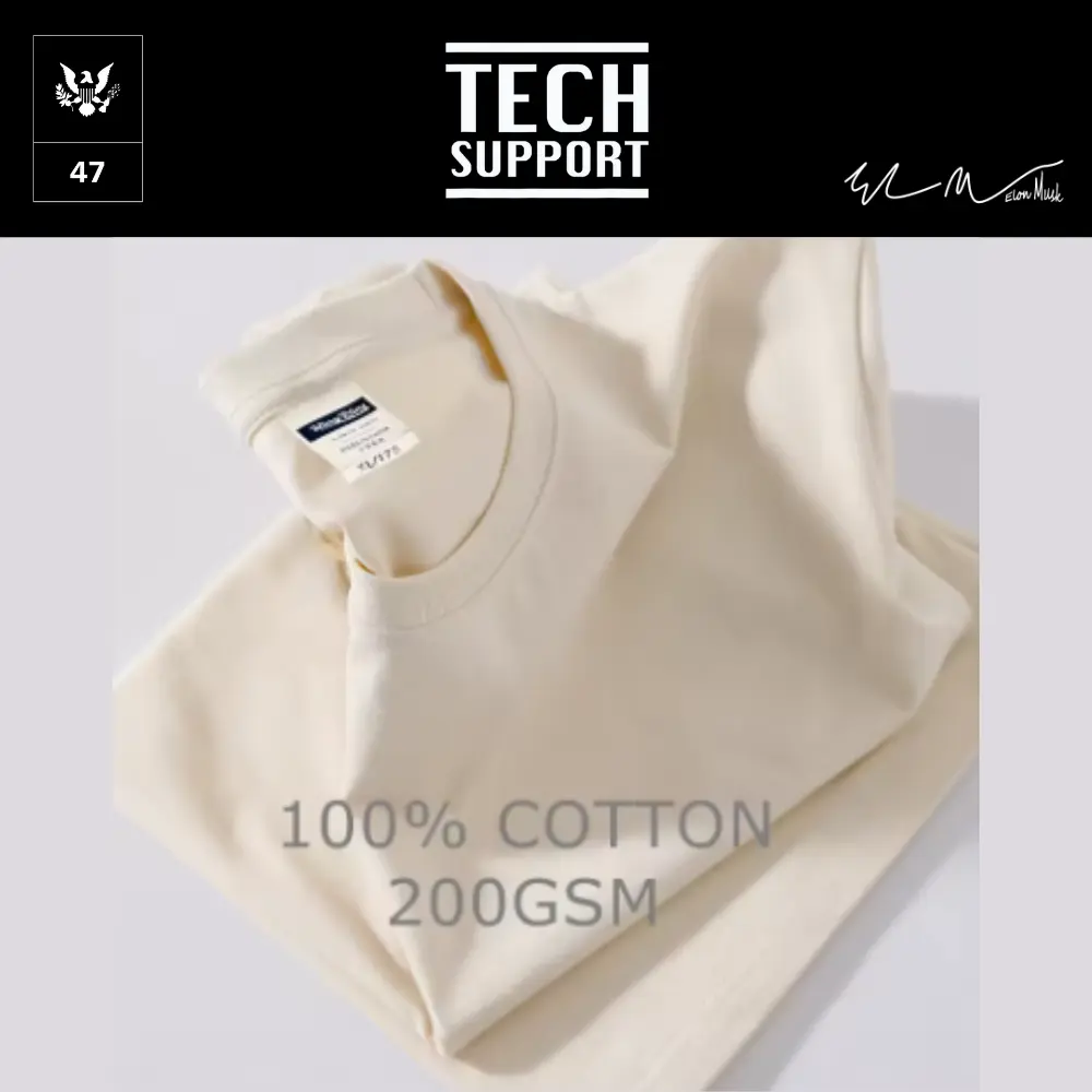 [DOGE]TECH SUPPORTロゴTシャツ[ネイビー][TSTE-01] - 画像 (3)