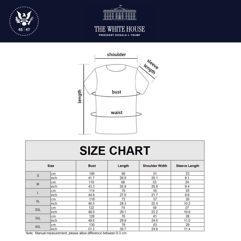[New White House]TRUMP大統領メッセージロゴTシャツ[黒][WHTE-05] - 画像 (4)