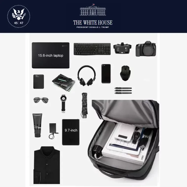 [NEW White House]ロゴ入りバックパック[WHBP-02][全３色] - 画像 (6)