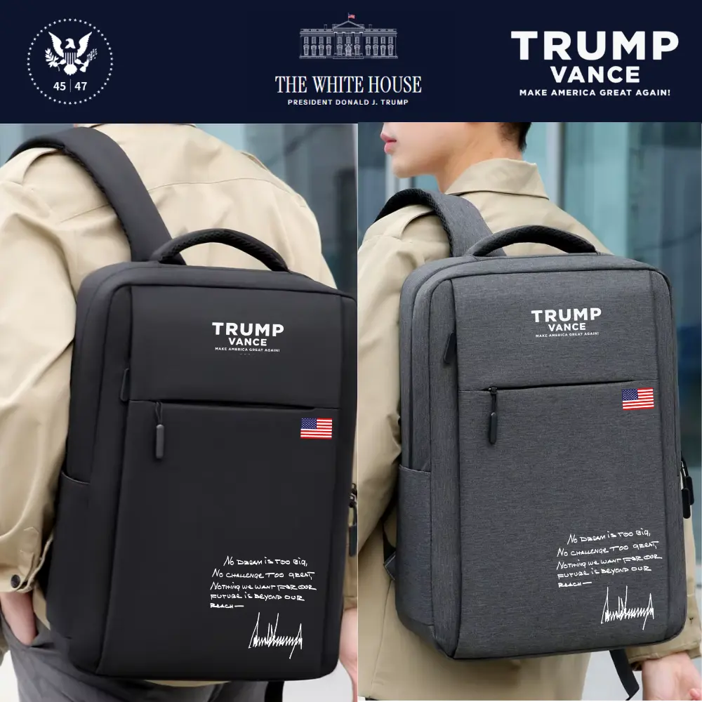 [New White House]ロゴ入りバックパック[WHBP-03][黒] - 画像 (3)