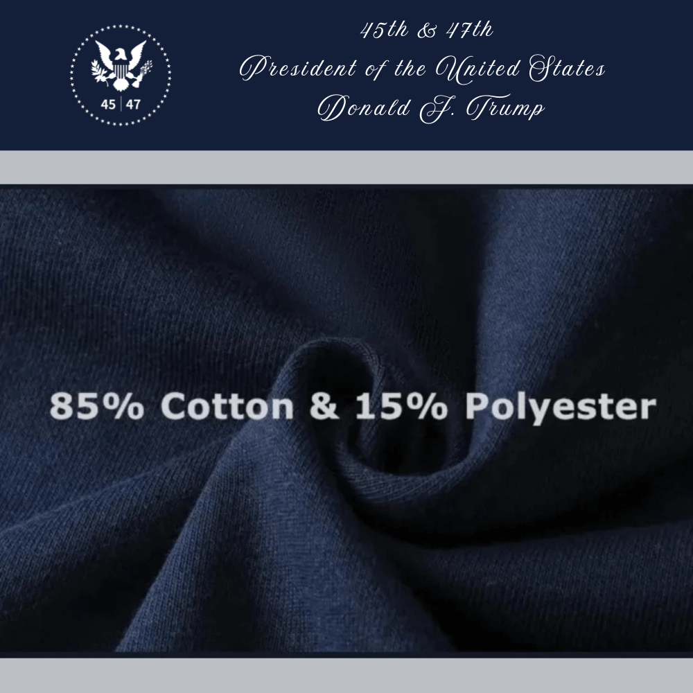 [New White House]TRUMP大統領ロゴジップアップパーカー[アイスブルー][WHZH-03] - 画像 (6)