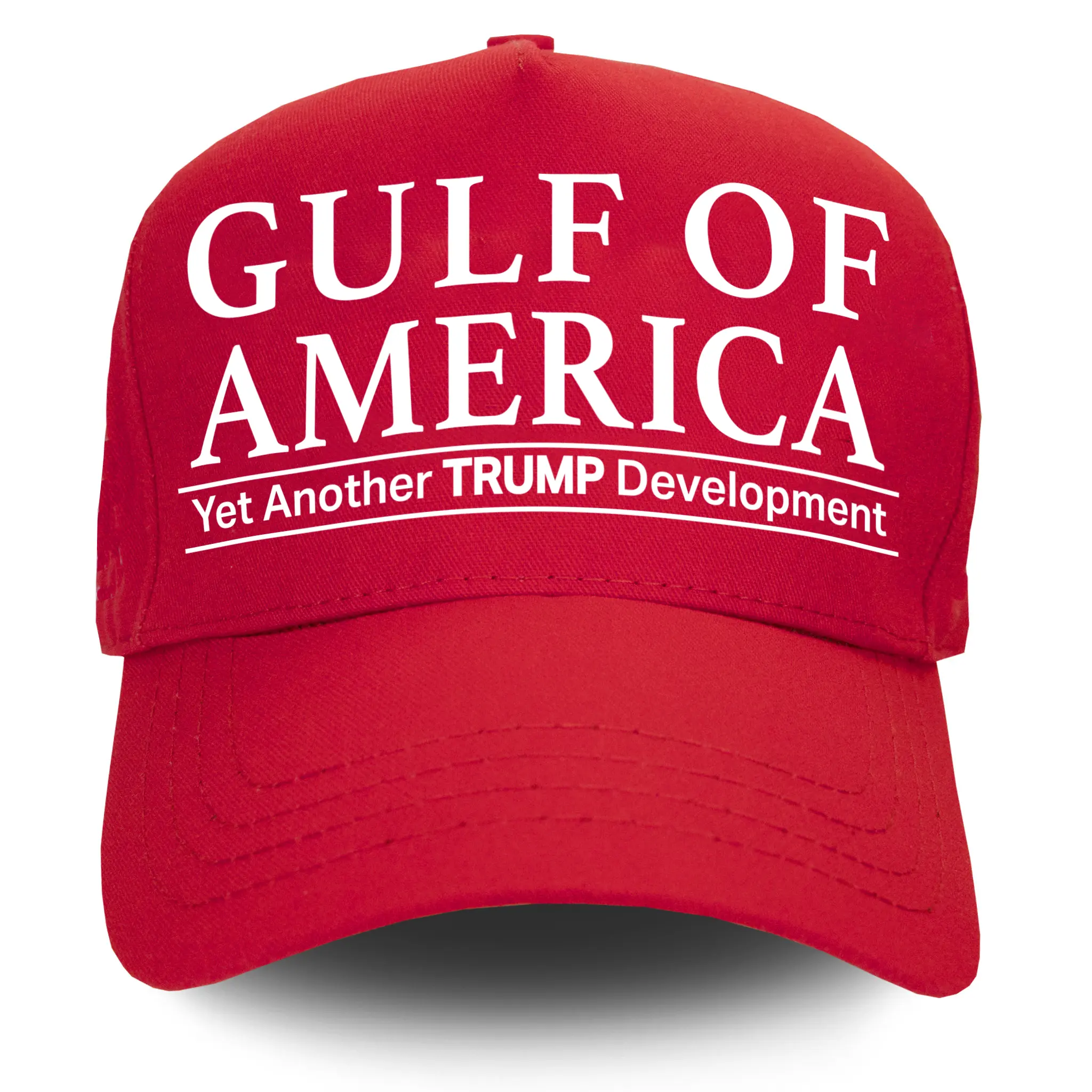 【米国発送】TRUMP公式 MAGA ハット[Gulf of America / YATD][赤/白]