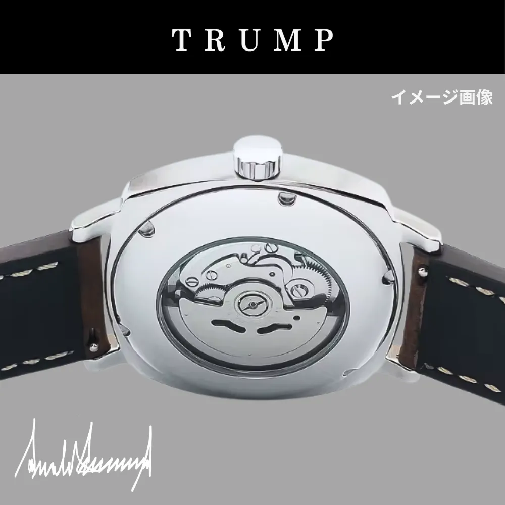 オリジナルデザイン腕時計 [TRPW-003] ブラック/ブラック - 画像 (3)