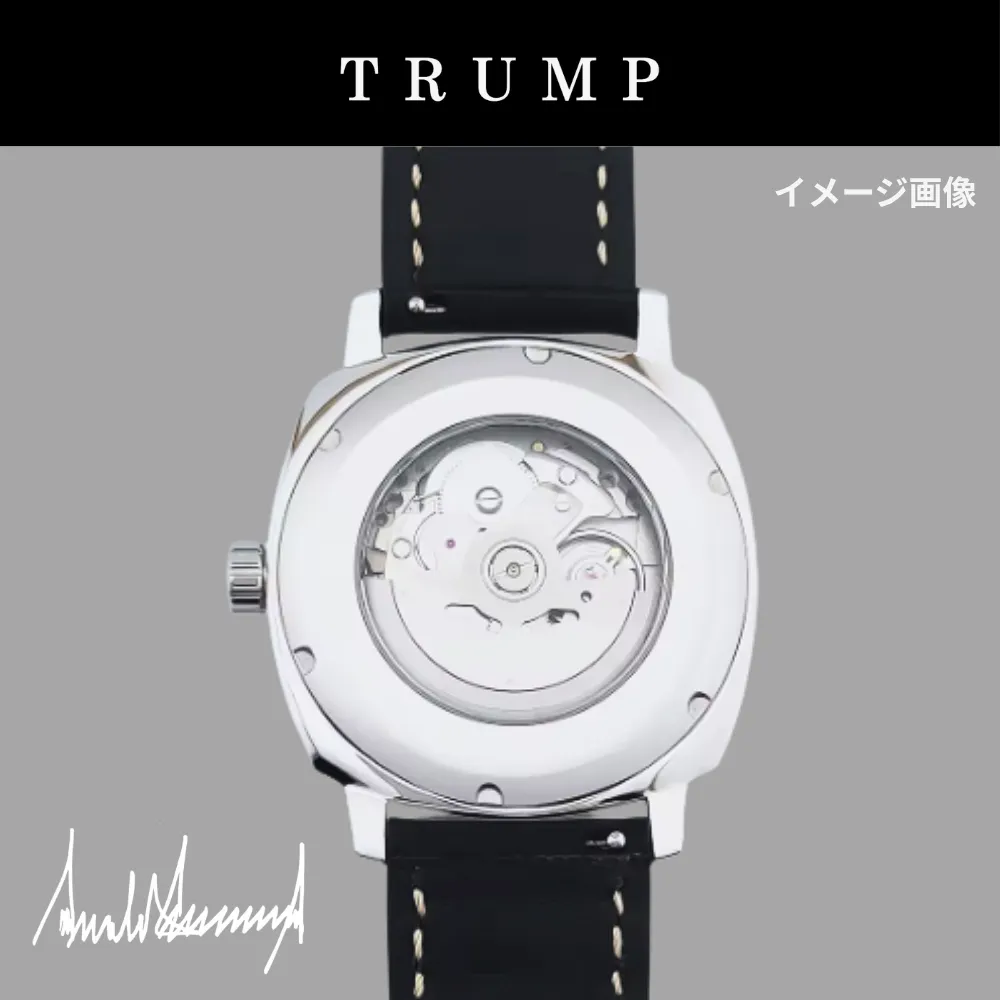 オリジナルデザイン腕時計 [TRPW-003] ブラック/ブラック - 画像 (4)