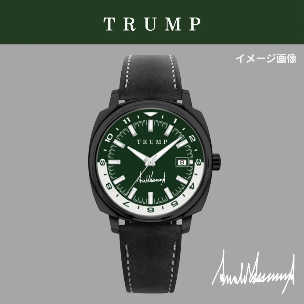 オリジナルデザイン腕時計 [TRPW-007] グリーン/ブラック