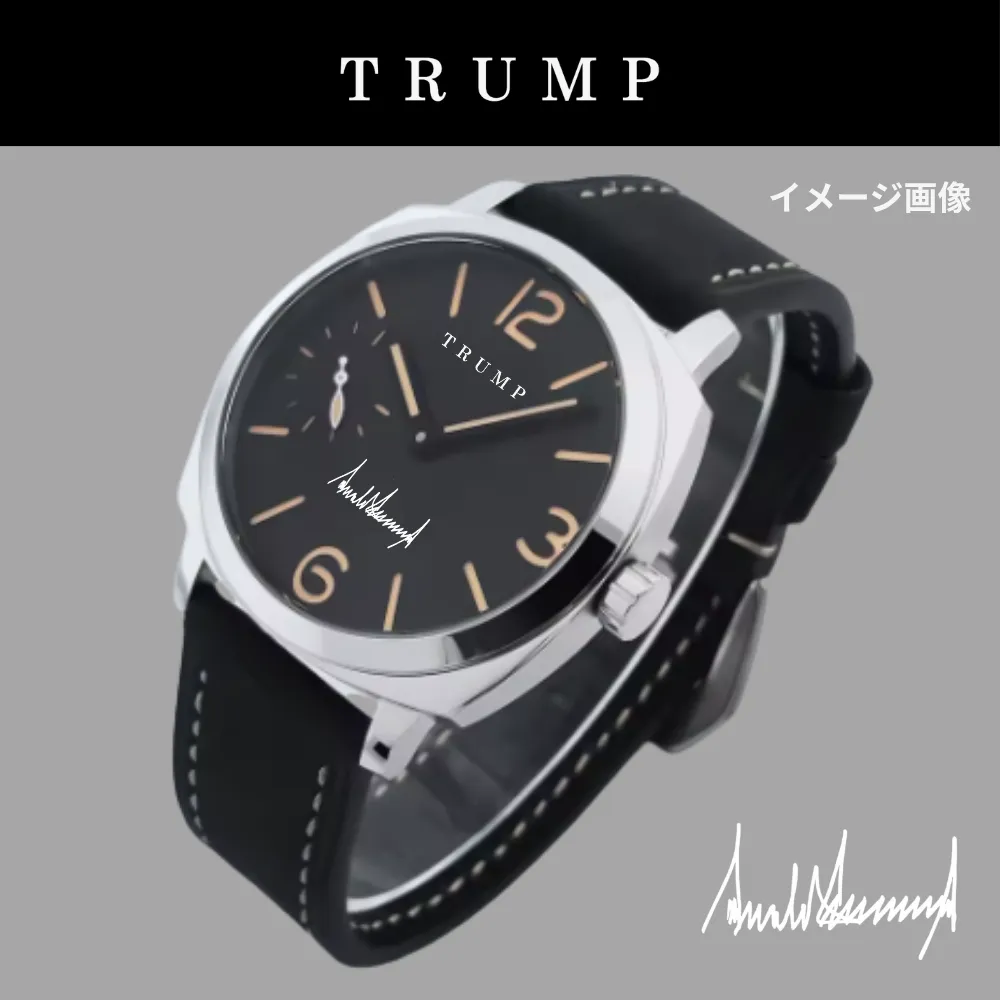 オリジナルデザイン腕時計 [TRPW-009] ブラック/ブラック - 画像 (3)