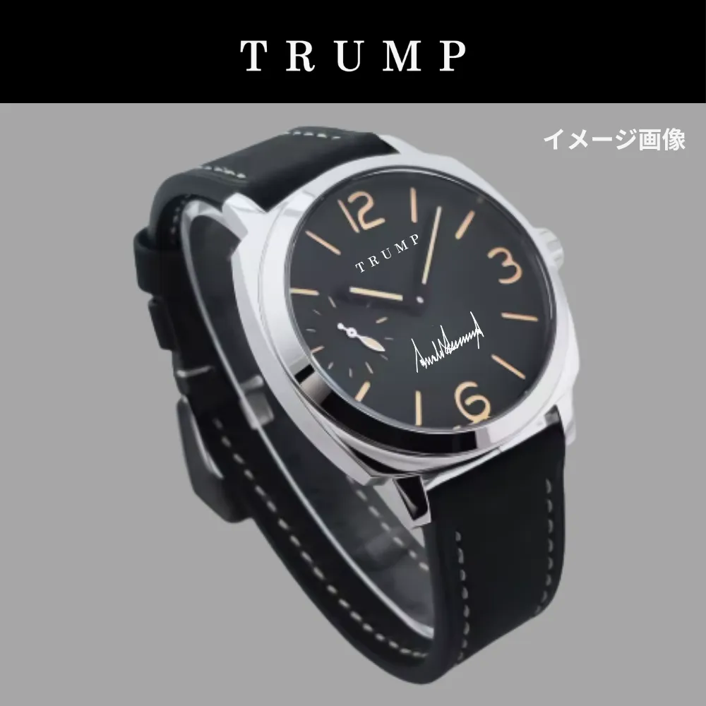 オリジナルデザイン腕時計 [TRPW-009] ブラック/ブラック - 画像 (2)